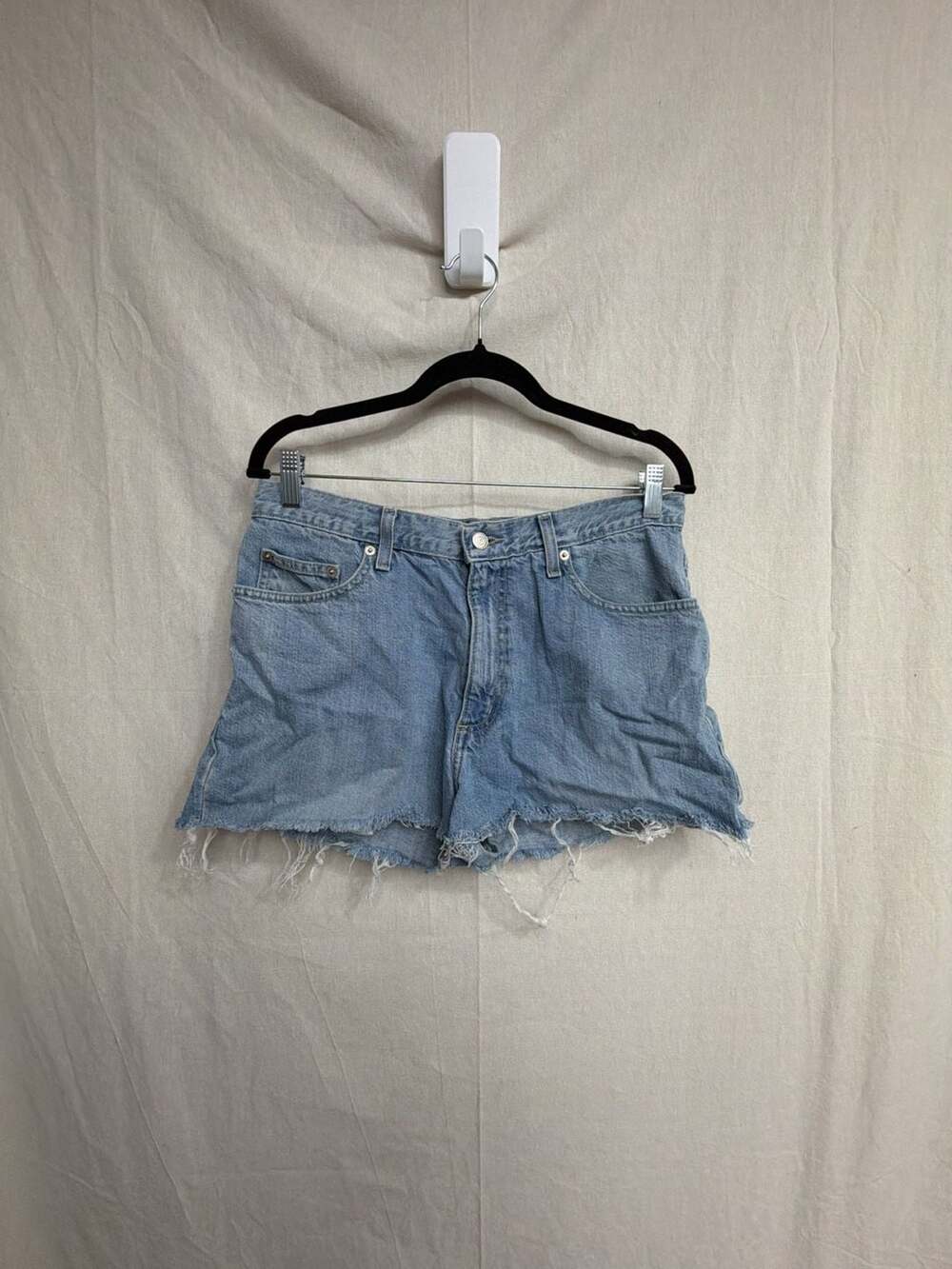 Tasso Elba Denim Cut-Off Denim Shorts